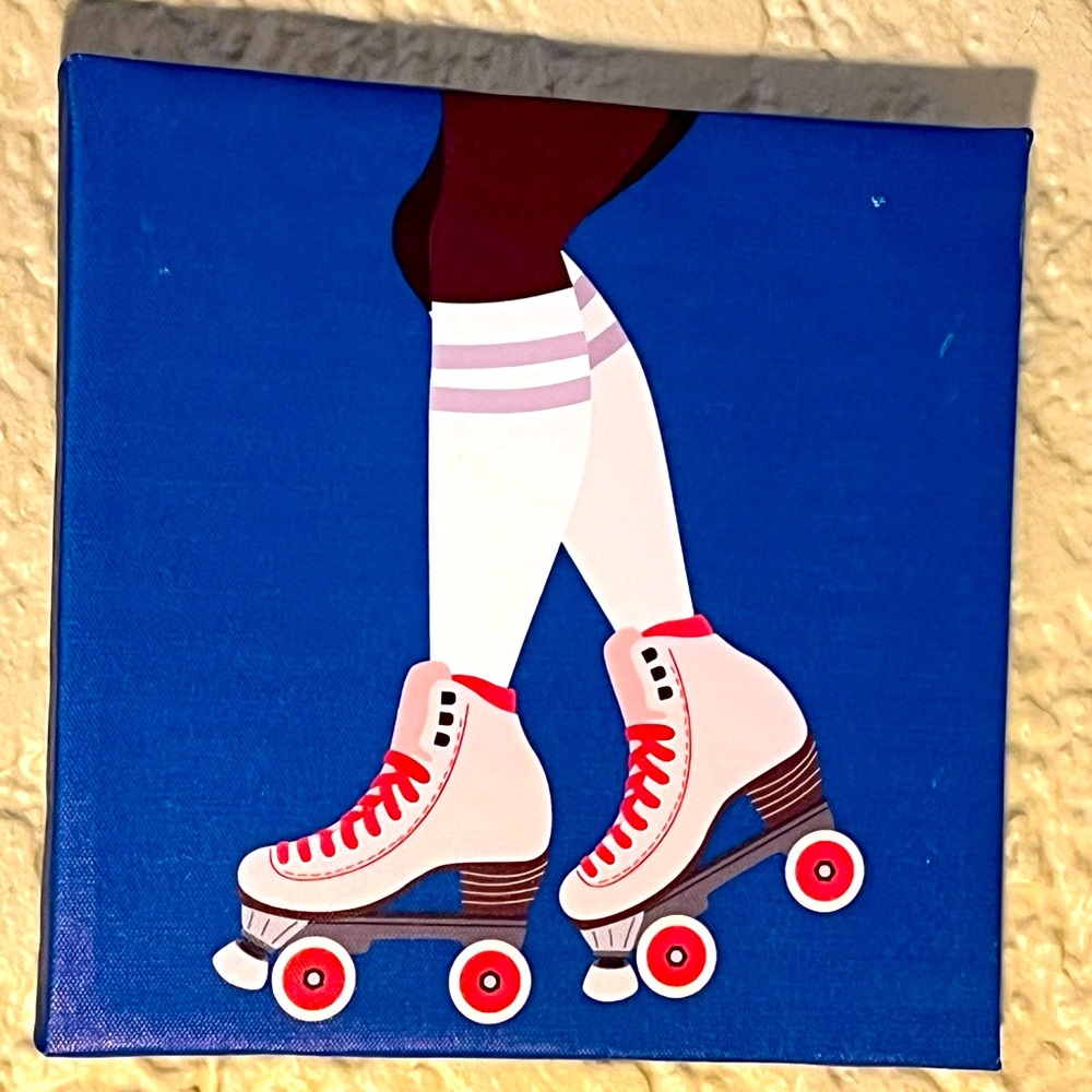 Roller Skate Wall Print Painting Reproduction